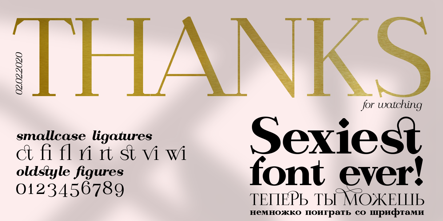 Calmius Extra Light Italic Font preview